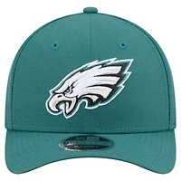 Casquette ajustable 9FORTY M-Crown pour homme, collection équipe des Philadelphia Eagles, vert nuit New Era