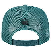 Casquette ajustable extensible à boutons-pression New Era 9SEVENTY pour homme, vert nuit, collection équipe des Philadelphia Eagles