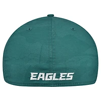 Men's New Era  Midnight Green Philadelphia Eagles Tonal Camo 39THIRTY Stretch Fit Hat