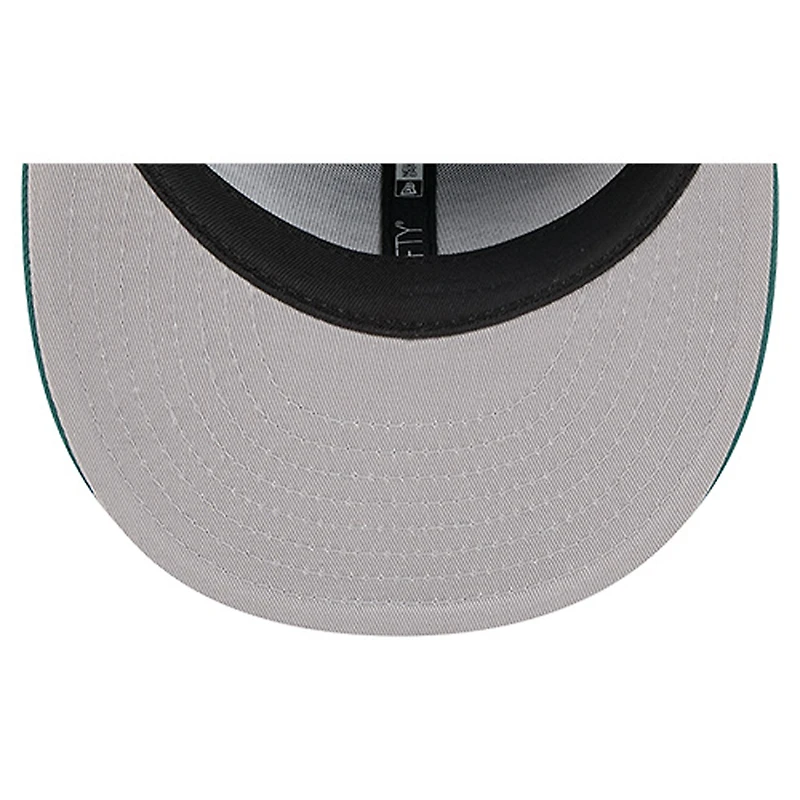 Casquette ajustée New Era Tri-Hit 59FIFTY verte des Philadelphia Eagles pour homme