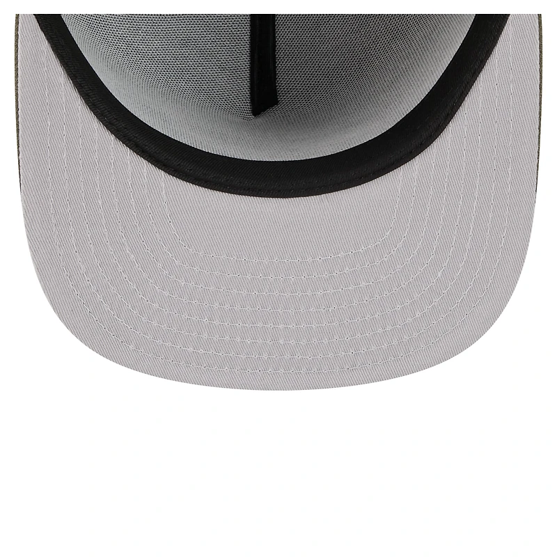 Casquette ajustée A-Frame 59FIFTY pour homme New Era, olive, Philadelphia Eagles, color pack