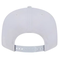 Men's New Era Philadelphia Eagles Main White on White 9FIFTY Snapback Hat
