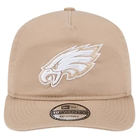 Casquette ajustable 19TWENTY des Eagles de Philadelphie New Era pour homme, couleur beige
