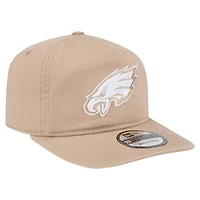 Casquette ajustable 19TWENTY des Eagles de Philadelphie New Era pour homme, couleur beige