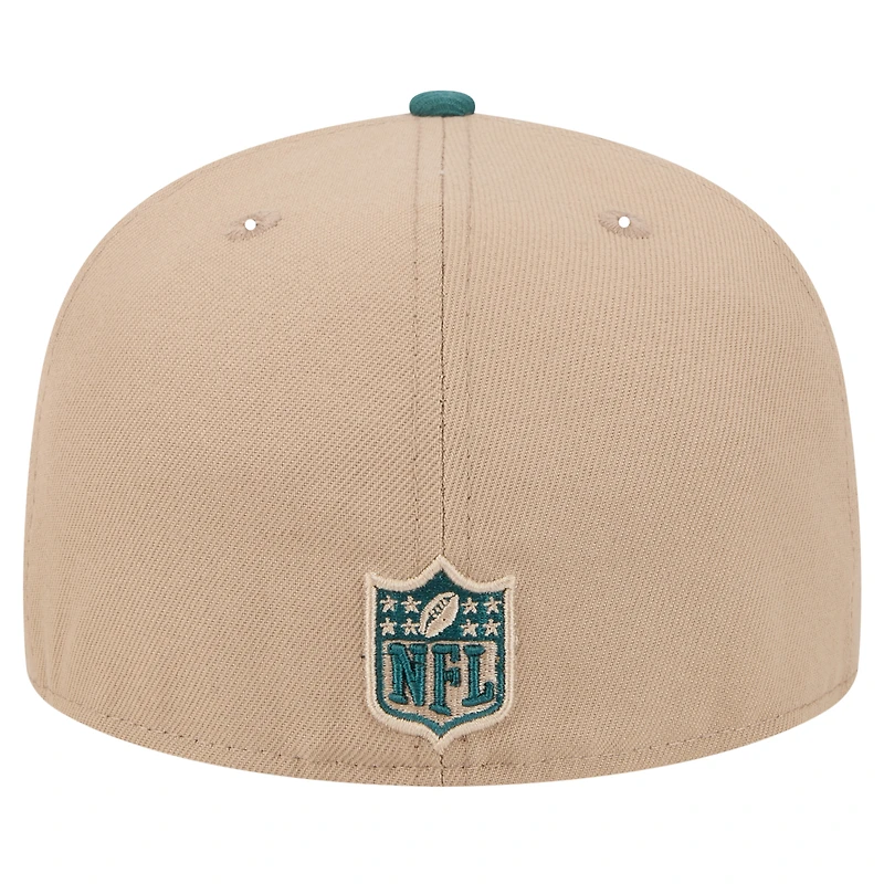 Casquette ajustée 59FIFTY avec logo principal des Philadelphia Eagles de New Era pour homme