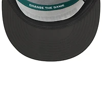 Men's New Era White/Black Philadelphia Eagles 2025 Inspire Change Split Panel 9FIFTY Snapback Hat