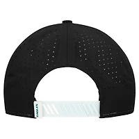 Men's New Era  White/Black Philadelphia Eagles Established Patch 9SEVENTY Adjustable Hat