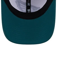 Men's New Era White/Midnight Green Philadelphia Eagles 2024 NFL Training Camp 39THIRTY Flex Hat