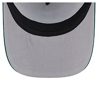 Men's New Era White/Midnight Green Philadelphia Eagles Foodie 9FIFTY A-Frame Trucker Snapback Hat