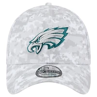 Men's New Era White Philadelphia Eagles 2025 Salute to Service Fan Pack 39THIRTY Flex Hat