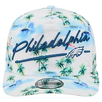 Men's New Era  White Philadelphia Eagles Aloha 19TWENTY Adjustable Hat