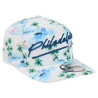 Men's New Era  White Philadelphia Eagles Aloha 19TWENTY Adjustable Hat