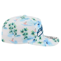 Men's New Era  White Philadelphia Eagles Aloha 19TWENTY Adjustable Hat
