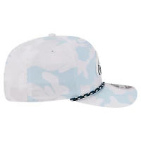 Men's New Era  White Philadelphia Eagles Camo Rope 9SEVENTY Adjustable Hat