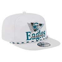 Casquette snapback blanche Philadelphia Eagles Collide pour homme de New Era