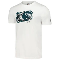 Men's New Era White Philadelphia Eagles Gameday State T-Shirt