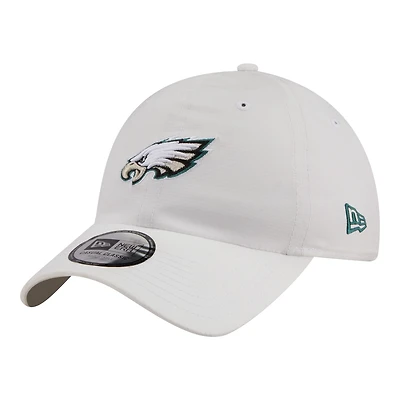 Men's New Era White Philadelphia Eagles Ripstop Casual Classic Adjustable Hat