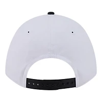 Men's New Era  White Philadelphia Eagles Team Loyal A-Frame 9FORTY Adjustable Hat