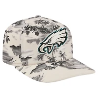 Men's New Era White Philadelphia Eagles Tropics 19TWENTY Adjustable Hat
