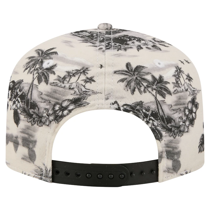 Men's New Era White Philadelphia Eagles Tropics 19TWENTY Adjustable Hat