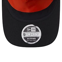Men's New Era x Alpha Industries  Black Philadelphia Eagles A-Frame 9FORTY Adjustable Hat