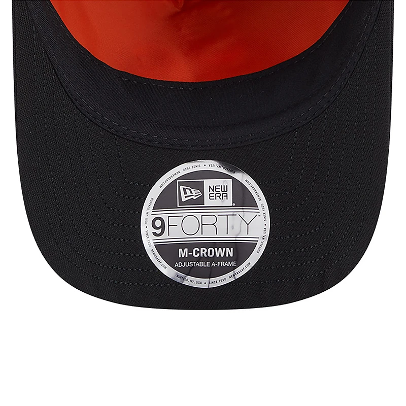 Casquette ajustable A-Frame 9FORTY noire des Philadelphia Eagles pour homme New Era x Alpha Industries