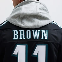 Men's Nike A.J. Brown Black Philadelphia Eagles Alternate Vapor F.U.S.E. Limited Jersey