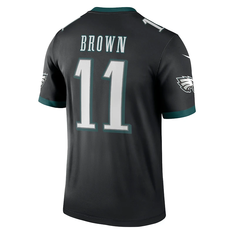 Men's Nike A.J. Brown Black Philadelphia Eagles Legend Player Performance Top