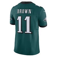 Nike A.J. pour hommes Marron Vert Philadelphia Eagles Vapor F.U.S.E. Maillot limité