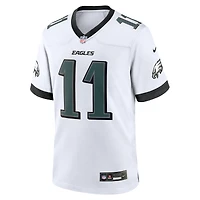 Men's Nike A.J. Brown Midnight Green Philadelphia Eagles Team Game Jersey