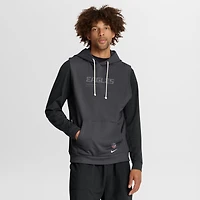 Sweat à capuche sans manches Nike Dri-FIT anthracite Philadelphia Eagles Sideline Standard Issue pour homme