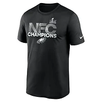 Men's Nike  Black Philadelphia Eagles 2024 NFC Champions Legend T-Shirt