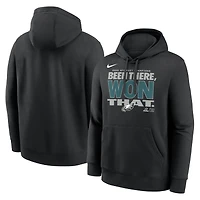 Sweat à capuche Nike noir pour homme, collection trophées des Eagles de Philadelphie, champions la division NFC Est 2025