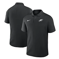 Men's Nike Black Philadelphia Eagles Dri-FIT Victory Polo