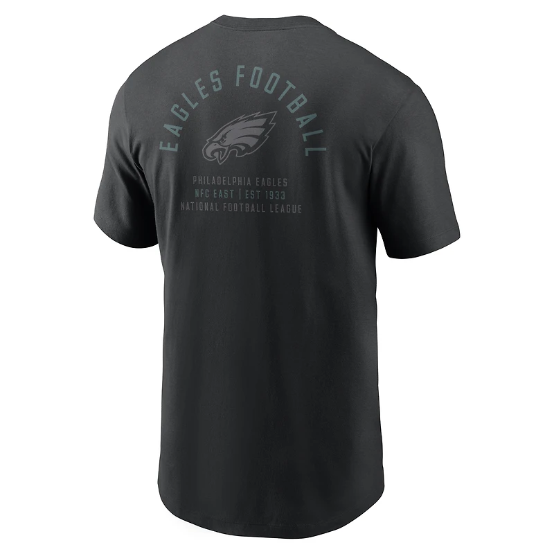 Men's Nike  Black Philadelphia Eagles Essential T-Shirt