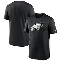 T-shirt Nike Dri-FIT Primetime Legend des Eagles de Philadelphie noir pour homme
