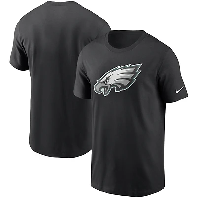 Men's Nike Black Philadelphia Eagles Primetime Logo Essential T-Shirt