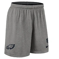 Men's Nike Black Philadelphia Eagles Sideline Reversible Dri-FIT Shorts