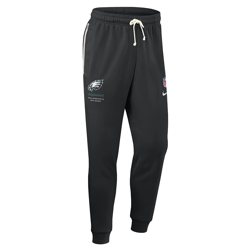 Men's Nike Black Philadelphia Eagles Sideline Standard Issue Dri-FIT Taper Pants