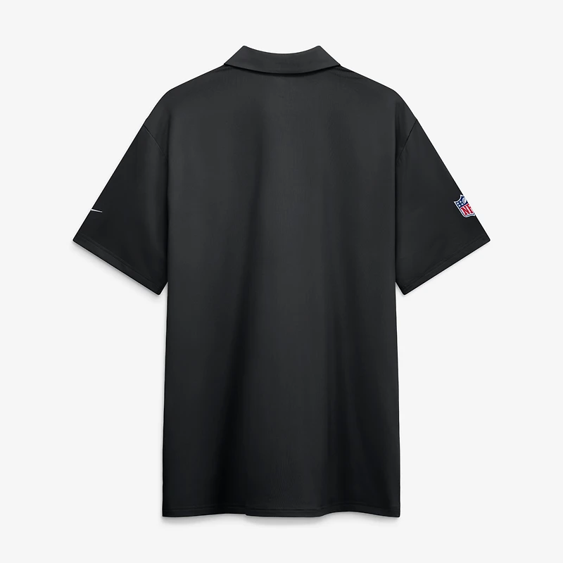 Men's Nike Black Philadelphia Eagles Sideline Tour Dri-FIT Polo