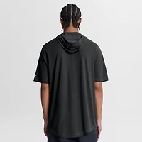 T-shirt à capuche Nike noir Philadelphia Eagles pour homme