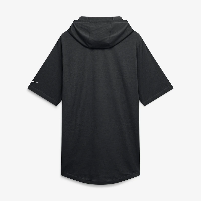Men's Nike Black Philadelphia Eagles Tri-Blend Hooded T-Shirt