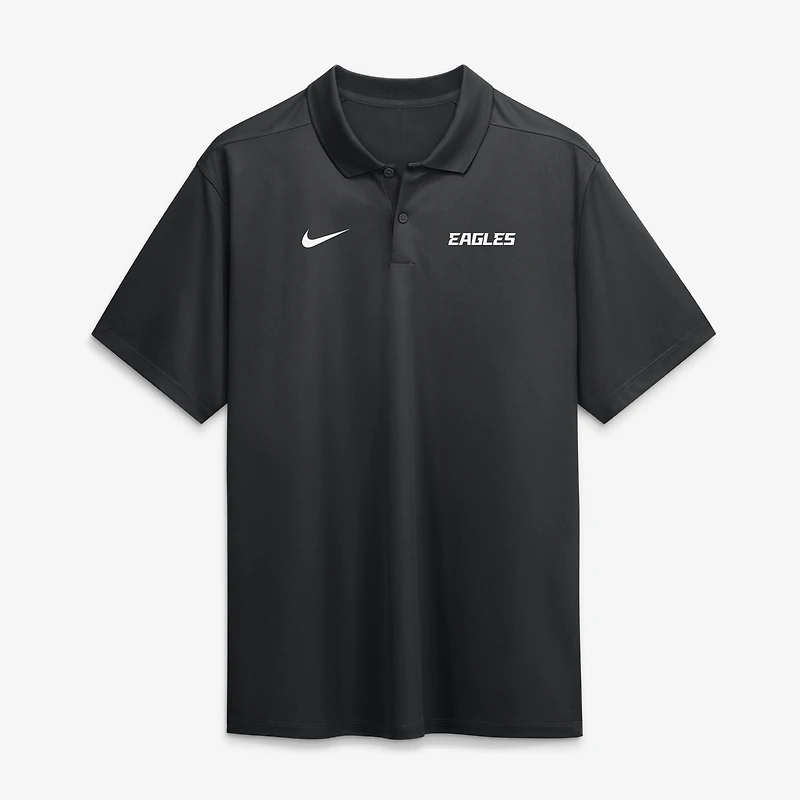 Men's Nike Black Philadelphia Eagles Wordmark Victory Dri-FIT Polo