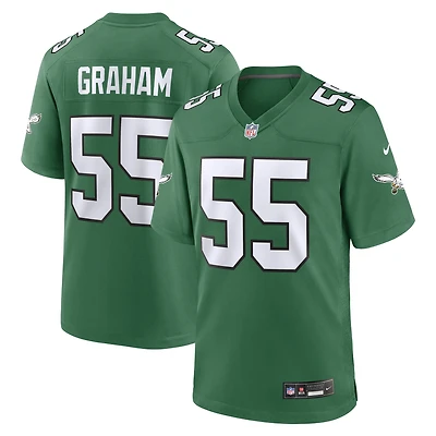 Men's Nike Brandon Graham Kelly Green Philadelphia Eagles Alternate Game Jersey