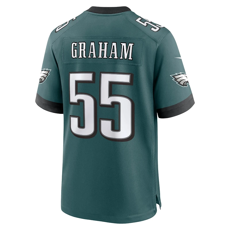 Men's Nike Brandon Graham Midnight Green Philadelphia Eagles Team Game Jersey