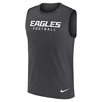 Débardeur Nike Performance Primetime Legend pour homme, couleur charbon, Philadelphia Eagles