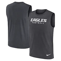 Débardeur Nike Performance Primetime Legend pour homme, couleur charbon, Philadelphia Eagles