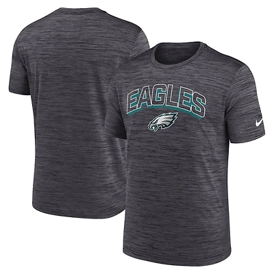 Men's Nike Charcoal Philadelphia Eagles Primetime Velocity Dri-FIT T-Shirt