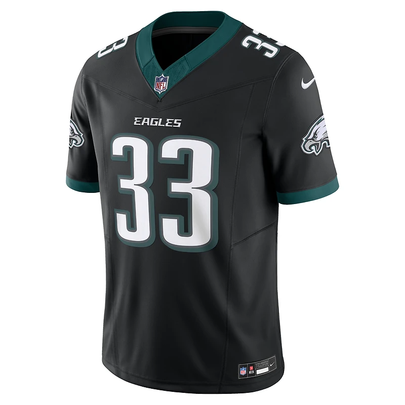 Men's Nike Cooper DeJean Black Philadelphia Eagles Alternate  Vapor F.U.S.E. Limited Jersey