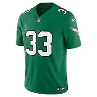 Men's Nike Cooper DeJean Kelly Green Philadelphia Eagles Alternate 2  Vapor F.U.S.E. Limited Jersey